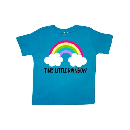 

Inktastic Baby Tiny Little Rainbow Gift Toddler Boy or Toddler Girl T-Shirt