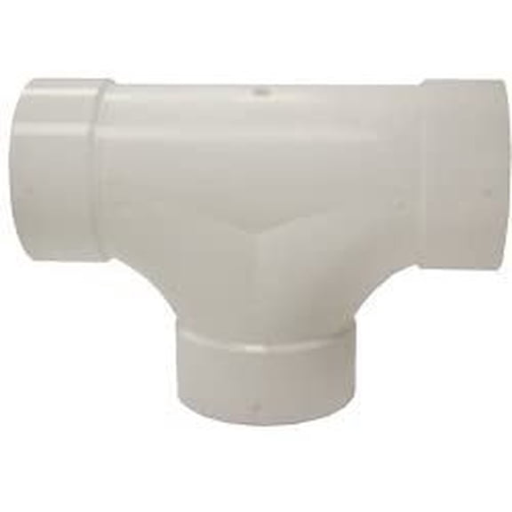 Canplas 414155BC PVC Sewer 4-Inch Two-Way Cleanout - Walmart.com