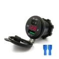 thumbnail image 1 of QC3.0 Quick charge Energy saving time saving Voltage Meter Voltmeter Display ,Car charger with smart on/off Waterproof ,Comprehensive Energy Data, 1 of 7