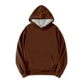 thumbnail image 3 of FASHOFT Womens Cheetah Leopard Star Hoodies Graphic Print Y2k Oversized Hooded Sweatshirt Pullover Tops Brown S, 3 of 4