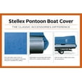 thumbnail image 5 of Classic Accessories Stellex Pontoon Boat Cover, Fits Pontoon Boats 21' - 24' L x 102" W, Trailerable Boat Cover with Polyester Fade-Resistant Fabric, Model B, 5 of 6