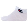 thumbnail image 3 of Champion Children's Socks, 3-Pack - Quarter, Solid Colour White 27-30, 3 of 3