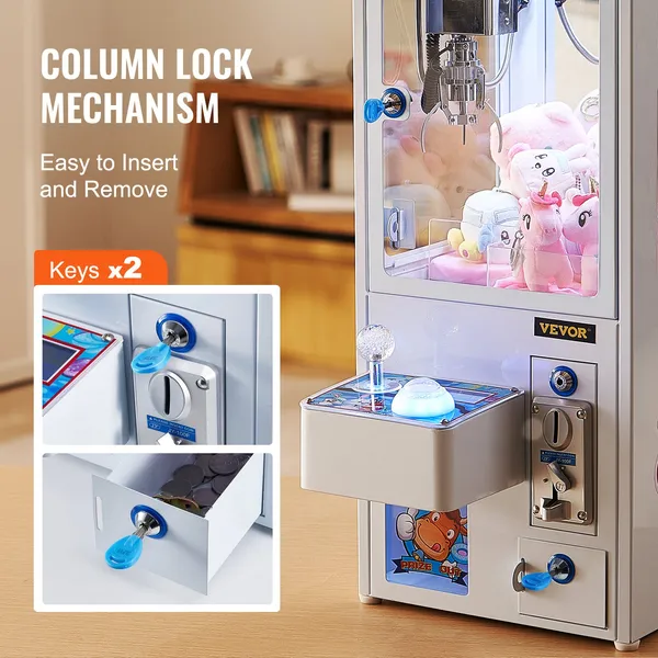 Mini Claw Crane Machine Candy Prize Grabber Arcade Game Toy