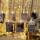 thumbnail image 3 of Cadena de luces LED con forma de hada con clip para fotos de Dopheur, 3 of 8