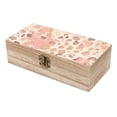 thumbnail image 6 of 7.9×2.3 In Wooden Boxes Durable Easy To Use Dustproof Prevent Slippery Delicate And Cabinet Rose Gold Foil Leopard Print_42, 6 of 8