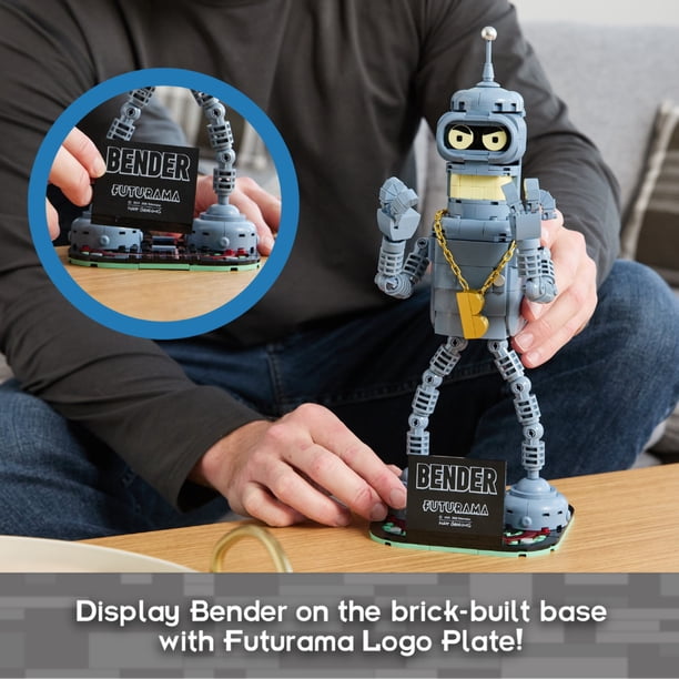 Futurama Bender Brick Kit - Early childhood STEM - Walmart