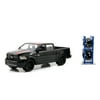 Just Trucks 1:24 2014 Dodge Ram 1500 Die-cast Car Black Red stripes Play Vehicles