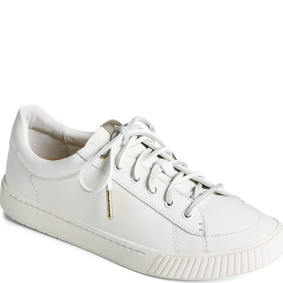 Sperry Soulier Bateau à Ancre Gold Cup LTT pour Femme, Blanc, 10