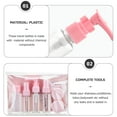 thumbnail image 2 of YUYUETIME Portable Cream Bottles 10 Pcs Travel Beauty Dispenser Leak Proof for Shampoo Lotion Nude Pink, 2 of 8