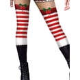 thumbnail image 4 of FASHIONWT Women Cute Graphic High Waist Jeggings Christmas Skinny Stretch Leggings, 4 of 4