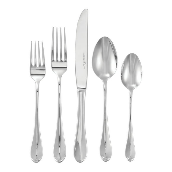 HENCKELS Allegro 45 Piece Flatware Set Polished