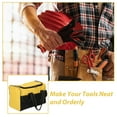 thumbnail image 3 of LABSERRON 1Set Tool Bag Small Yellow For On-site Repairs 14.15X9.43X8.25In, 3 of 8