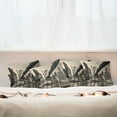thumbnail image 4 of Ambesonne Landscape Throw Pillow Cover 4 Pack, NYC Night Bridge View, 18", Grey Brown, 4 of 5