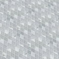 thumbnail image 3 of Ballagh 9.9" x 12" Diamond Laminated Glass Mosaic Mix Aluminum Wall Tile, 3 of 7
