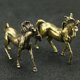thumbnail image 1 of DEEPCRAFF 1Par Escultura De Caballo En Latón Dorado Para Adorno De Y Automóvil, 1 of 8