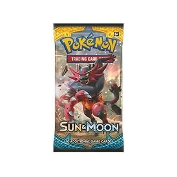Pokemon TCG Sun & Moon Booster Pack - 10 Cards