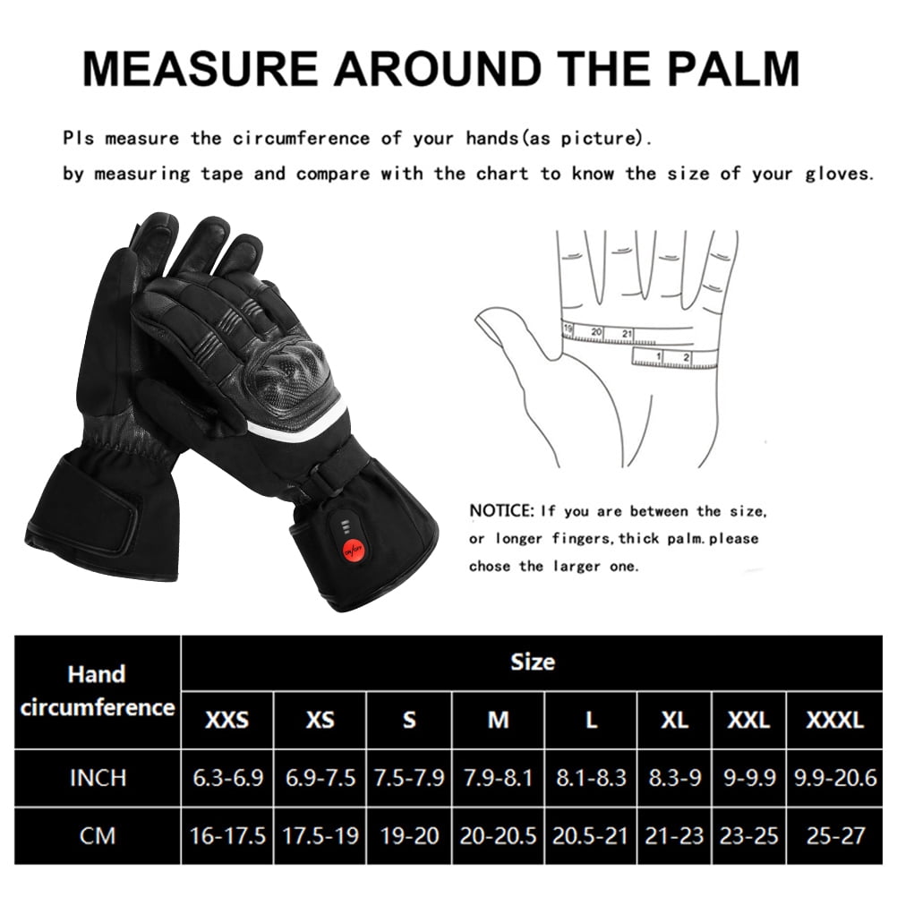 Savior Battery Heated Gloves for Men Women Savior Electric Rechargeable Motorcycle Warm Gloves Mittens for Cycling Skiing Snowmobile Hunting Camping Riding Raynaud & Arthritis Outdoor Hand Warmer