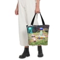 thumbnail image 4 of Lsque Pikmin Pattern Beach Tote,Shoulder Handbag,Spacious Tote Bag,Lightweight Travel Bag,Versatile Shopping Bag, 4 of 6