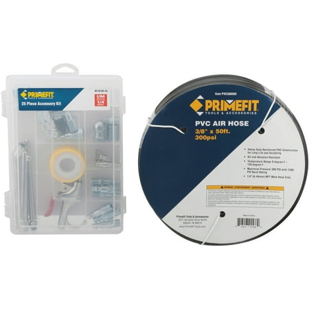 Bien Air - Primefit® 50 ft. Air Hose with Accessory Kit 26 pc Box