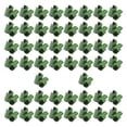 thumbnail image 3 of 50 conectores para enrejado de plantas, ajustables y versátiles, con hebilla cruzada y conexión fija para estacas de jardín. Diámetro 11 cm, 3 of 8