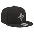thumbnail image 3 of Unisex New Era Black Las Vegas Aces Logo 9FIFTY Snapback Hat, 3 of 4