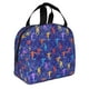 thumbnail image 2 of Fotbe Ice Hockey Players With Puck Bolsa Térmica con Estampado y Forro de Aluminio Grueso Bolsa de Almuerzo con Bolsillo Frontal para Hombres y Mujeres, Ideal para Trabajo, Escuela, 2 of 8