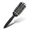 thumbnail image 1 of MOYOKO Cepillo redondo de arco plateado para soplado (45 mm) Cepillo de pelo redondo de metal profesional para secar el cabello con pasador de sección Diseño de panal de calidad de salón con tecnologí, 1 of 4