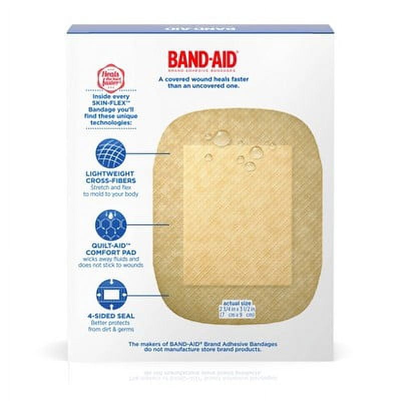 BandAid SkinFlex Bandages Extra Large (Pack of 16)
