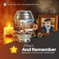 thumbnail image 5 of Yatskia Golden Saxophone Decorative Large Funeral Urns for Human Ashes Adult Brother and Sister, Small Cremation Urn for Adult Ashes, (Monar 10 Inch and 3 Inch), 5 of 8