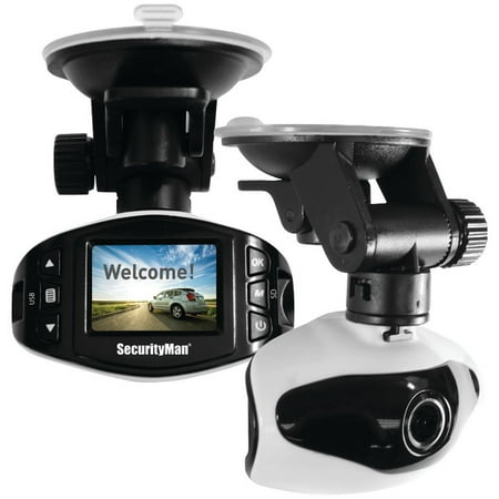 Brand New SECURITYMAN CARCAM-SDEII Mini HD Car Camera Recorder II with Impact-Sensing Recording