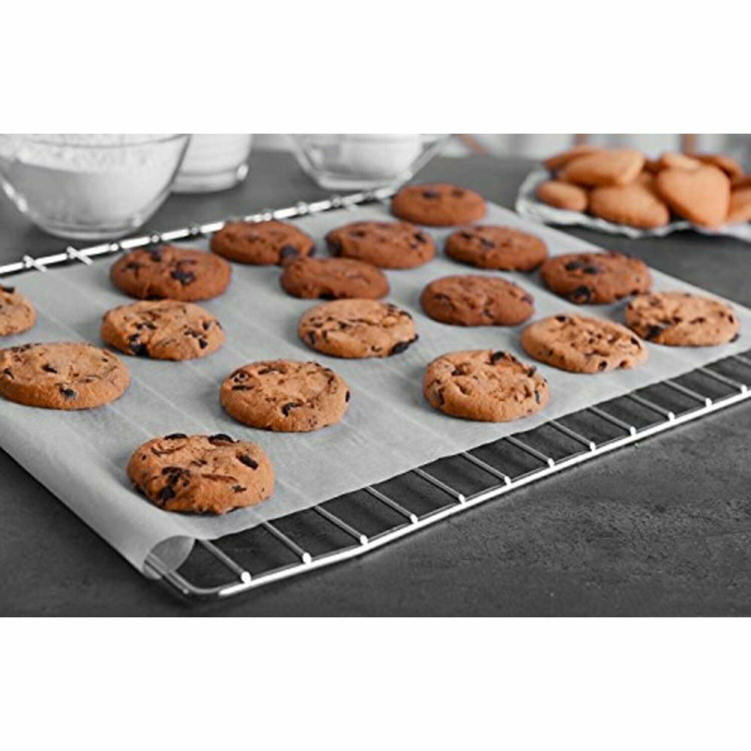 Nicole Collection Kitchen Parchment Paper Roll 25 Square Feet 12"x25'' [BULK] (250 Square Feet (10 Packages))