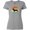AC-Heather Grey, variant on Inktastic Dachshund Dog Retro Sunset Women's T-Shirt