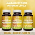 thumbnail image 4 of Basic Brands Happy Sunshine Vitamin D3, 5000 IU, Supports Bone & Immune Health, Dietary Supplement - 240 Count, 4 of 6