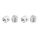 thumbnail image 1 of Yuarrent 2pcs Guitar Dome Knobs Accessories Universal Accessory String Adjust Instrument Sturdy Replacement Knob Professional Button Caps Como se muestra 2piezas, 1 of 6