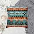 thumbnail image 2 of Nawypu  Aztec Throw Pillow Cover  Geometric Diamond Triangles Colorful Bohemian Pattern Tribal Stripes Rectangle Pillow Cases Home Decorative Cushion Cover for Bed Sofa, 2 of 5