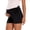 A Black B, variant on Womens Dark Blue Ripped Denim Maternity High Waist Shorts M
