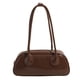 thumbnail image 1 of Bolso Bandolera para Mujer Compras Cuero PU Sólido (café), 1 of 9