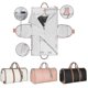 thumbnail image 4 of Carry On Garment Bag, Large Pu Leather Duffle Bag For Women, Waterproof Garment Bags Xc, 4 of 5