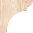 thumbnail image 3 of 5 1/2"W x 10"D x 10"H Yorktown Smooth Corbel, Douglas Fir, 3 of 9