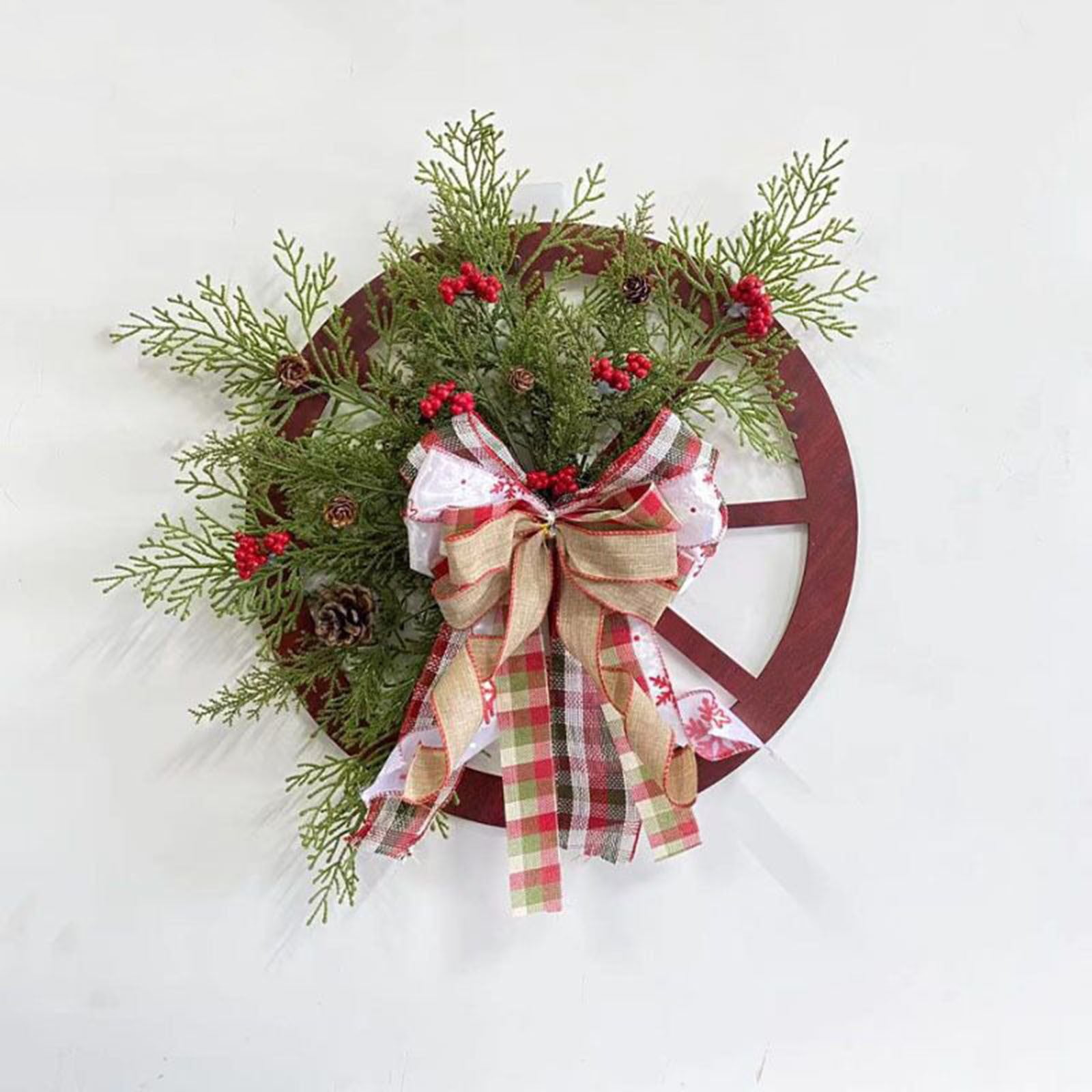 Winter Wreath outside Christmas Wreath Outdoor Large 2022 New Christmas  Wreath Upside Down Tree Decorations Christmas Ball Decoration Pendant  Outdoor