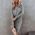thumbnail image 3 of Vestido De Verano Para Mujer, Paquete De Diseño De Volantes, Paquete De Cadera, Vestido De Cuerpo, Fibra De Poliéster Para Fiesta ANGGREK  No, 3 of 6