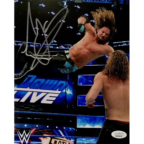 A.J. Styles Signed Autographed 8x10 Photo JSA Authenticated #5