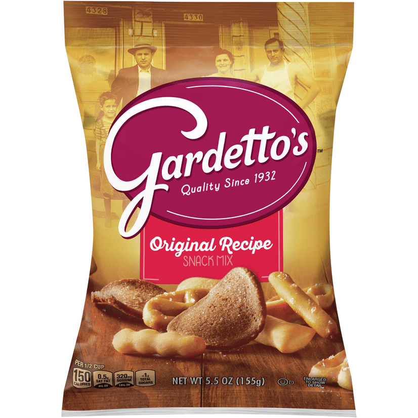 Gardetto's, Roasted Garlic Rye Chips, 5.5 oz. Bag