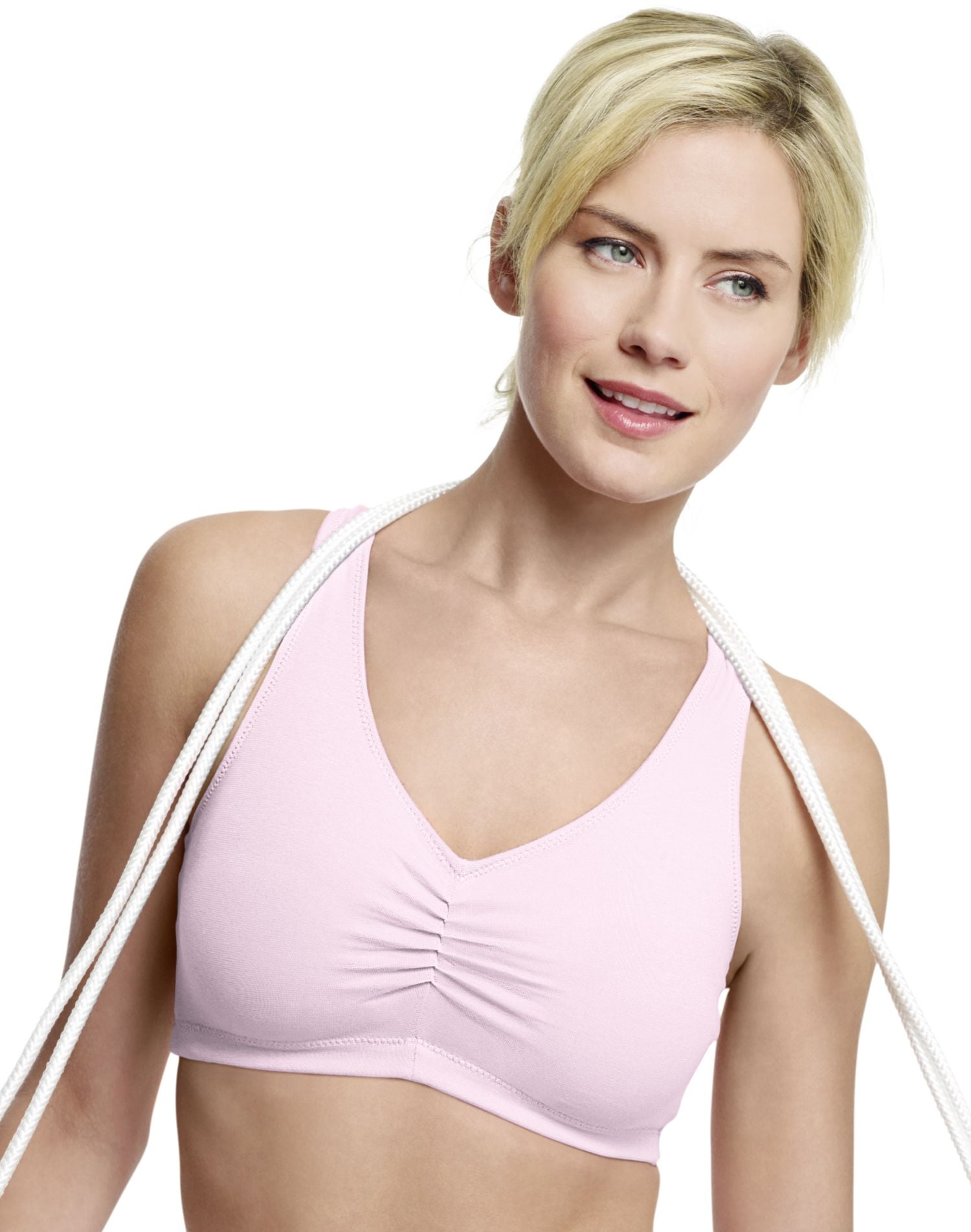 Hanes Hanes ComfortFlex Fit Women`s ComfortBlend Pullover Bra Best