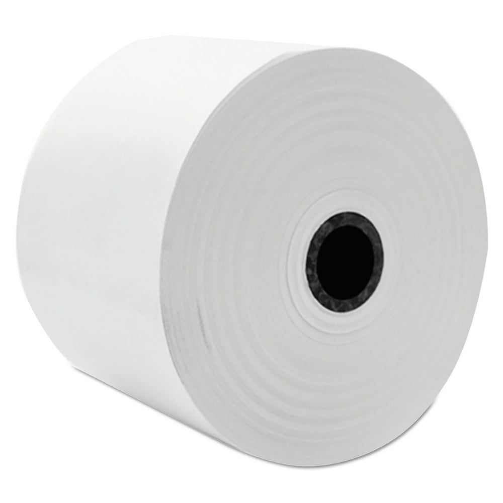 PM Company Direct Thermal Printing Thermal Paper Rolls, 2 5/16" x 918 ft, White, 8/Carton