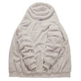 thumbnail image 2 of Geeksport Men's Heavyweight Fleece Sweatshirt Zip Up Thick Sherpa Lined Coat, 2 of 6