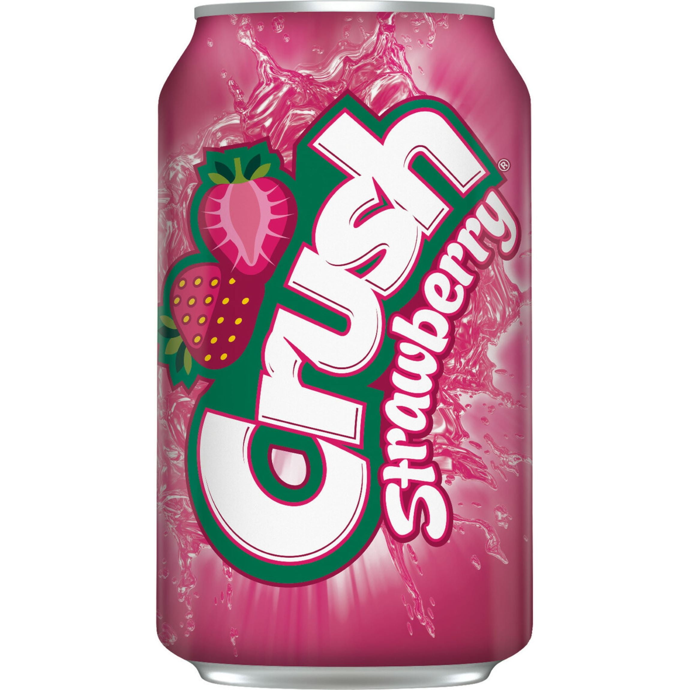 Crush Strawberry Soda, 12 Fl Oz Cans (Pack of 18, Total of 216 Fl Oz)