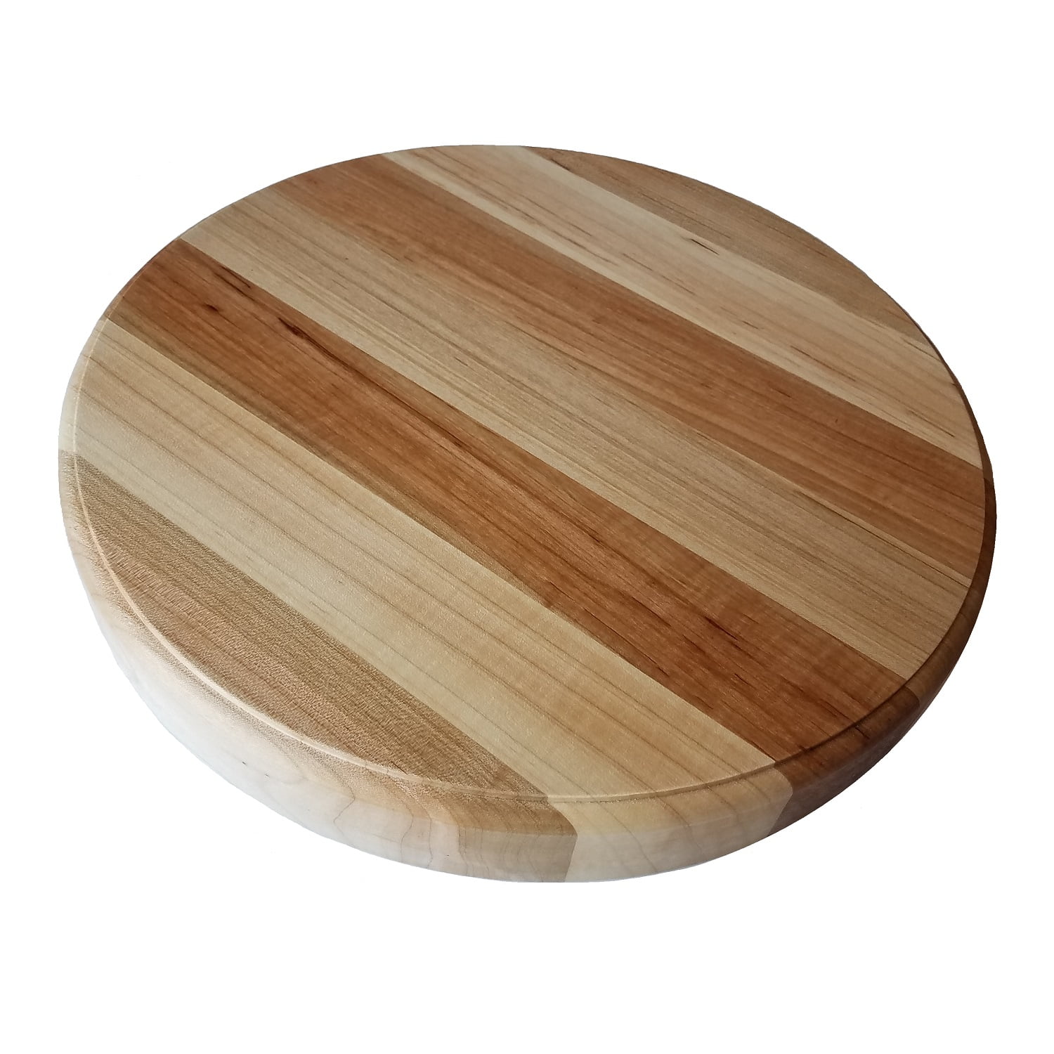Round Wood Butcher Block Cutting Board 11/2" T x 18