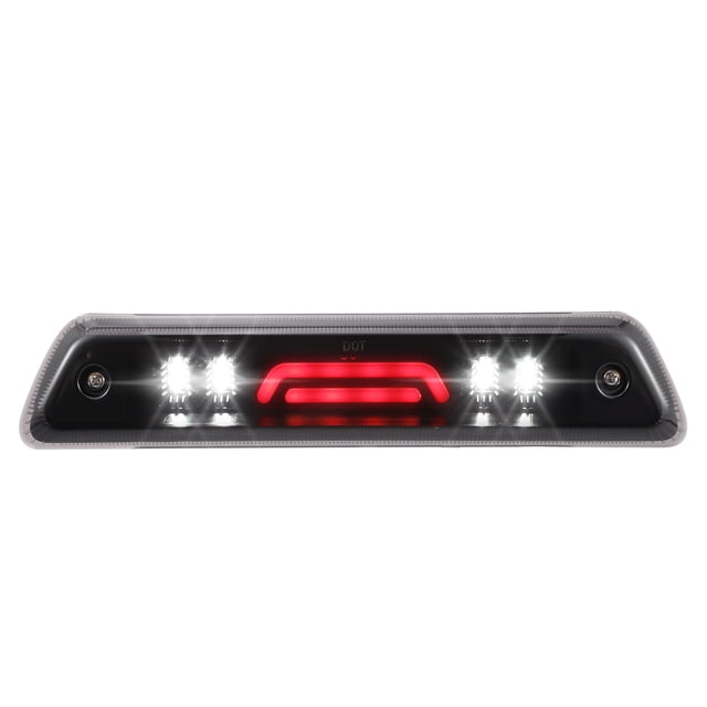 Alta Montura Luz Freno AL3Z13A613E para Ford Carcasa Negra Lente Ahumada
