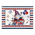 thumbnail image 7 of Dmlowu 4th of July Decorations Placemats 12x18" Insulation Table Mats Non Slip Stain Proof Memorial Day Decorations Outdoor Placemats for Dinner Party Table Hotel Home Decoration, 7 of 7